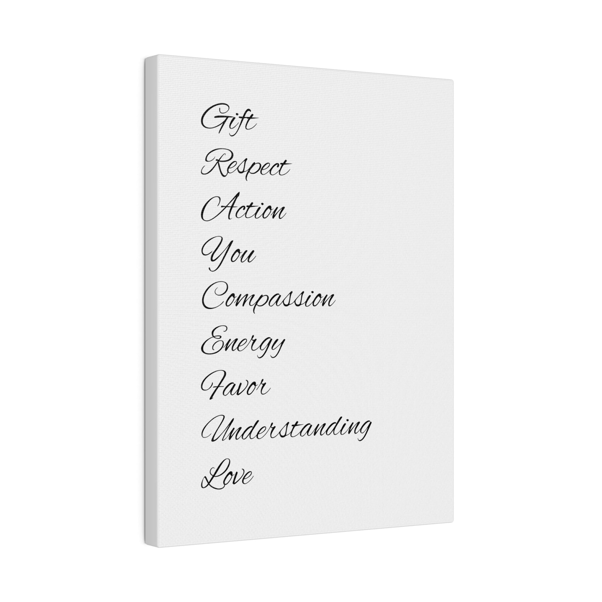 Matte Canvas, Stretched, 0.75" Grayceful LLC