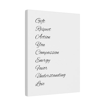 Matte Canvas, Stretched, 0.75" Grayceful LLC