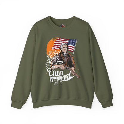 I Ain't Giving My Guns Crewneck Sweatshirt The Devil's Pickle