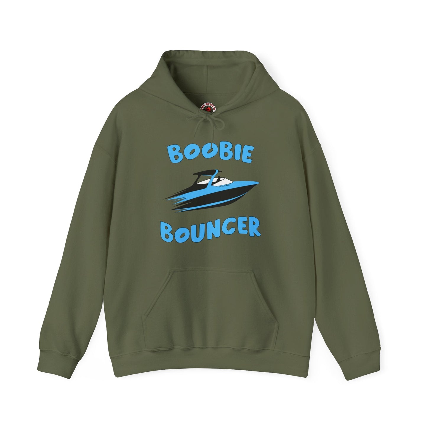 Boobie Bouncer Hooded Sweatshirt The Devil's Pickle