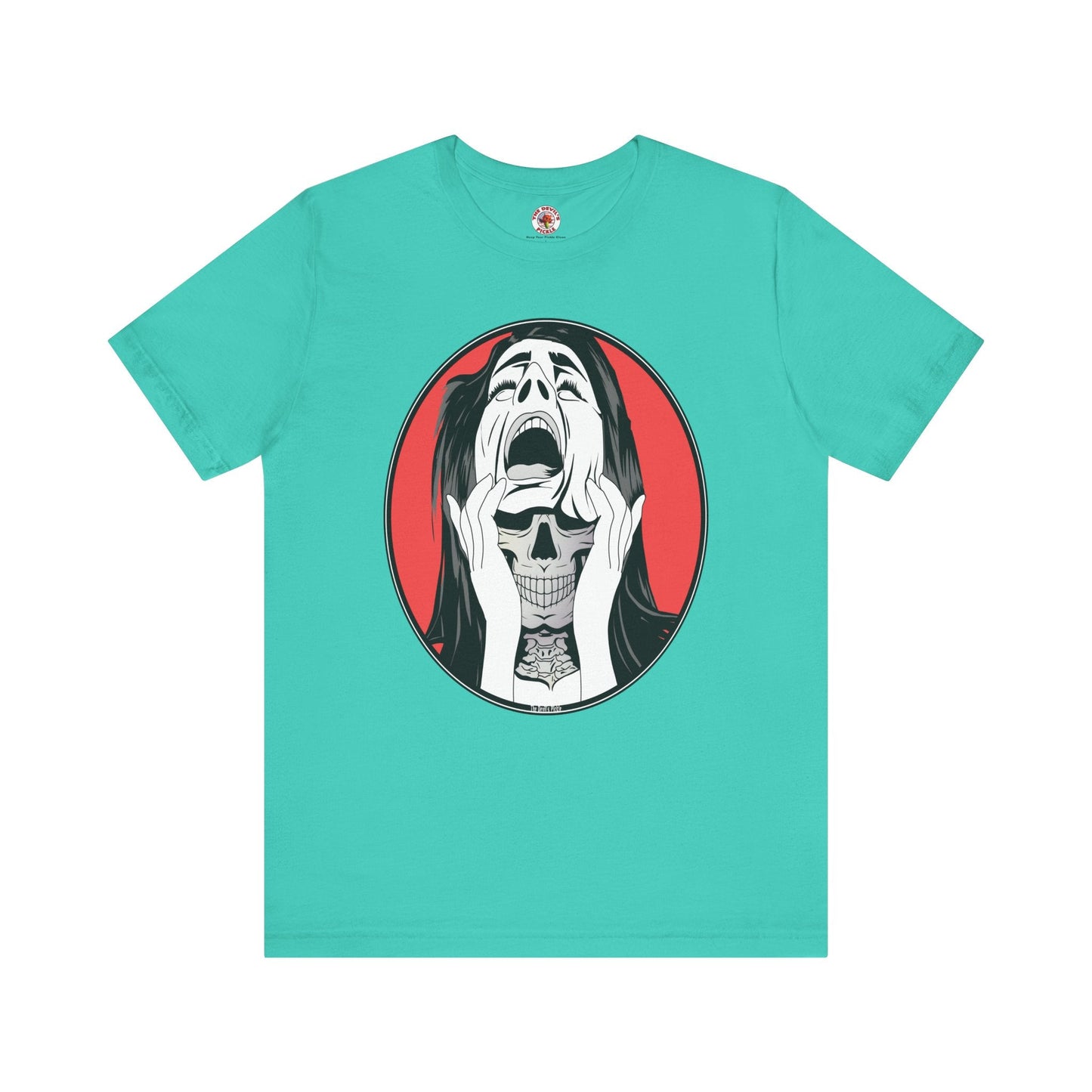 Skull Woman T-Shirt The Devil's Pickle