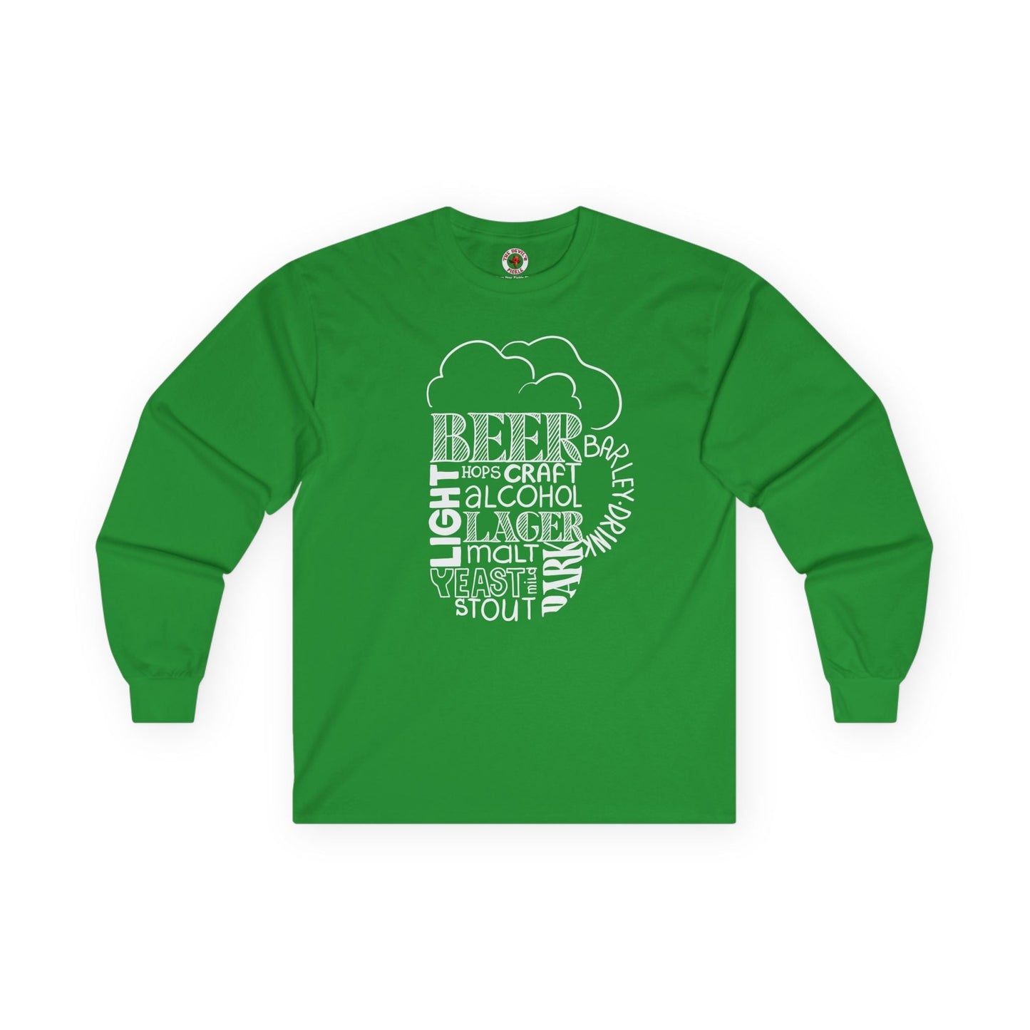 Beer Mug Of Words Long Sleeve Tee The Devil's Pickle