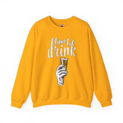 Time To Drink Crewneck Sweatshirt The Devil's Pickle
