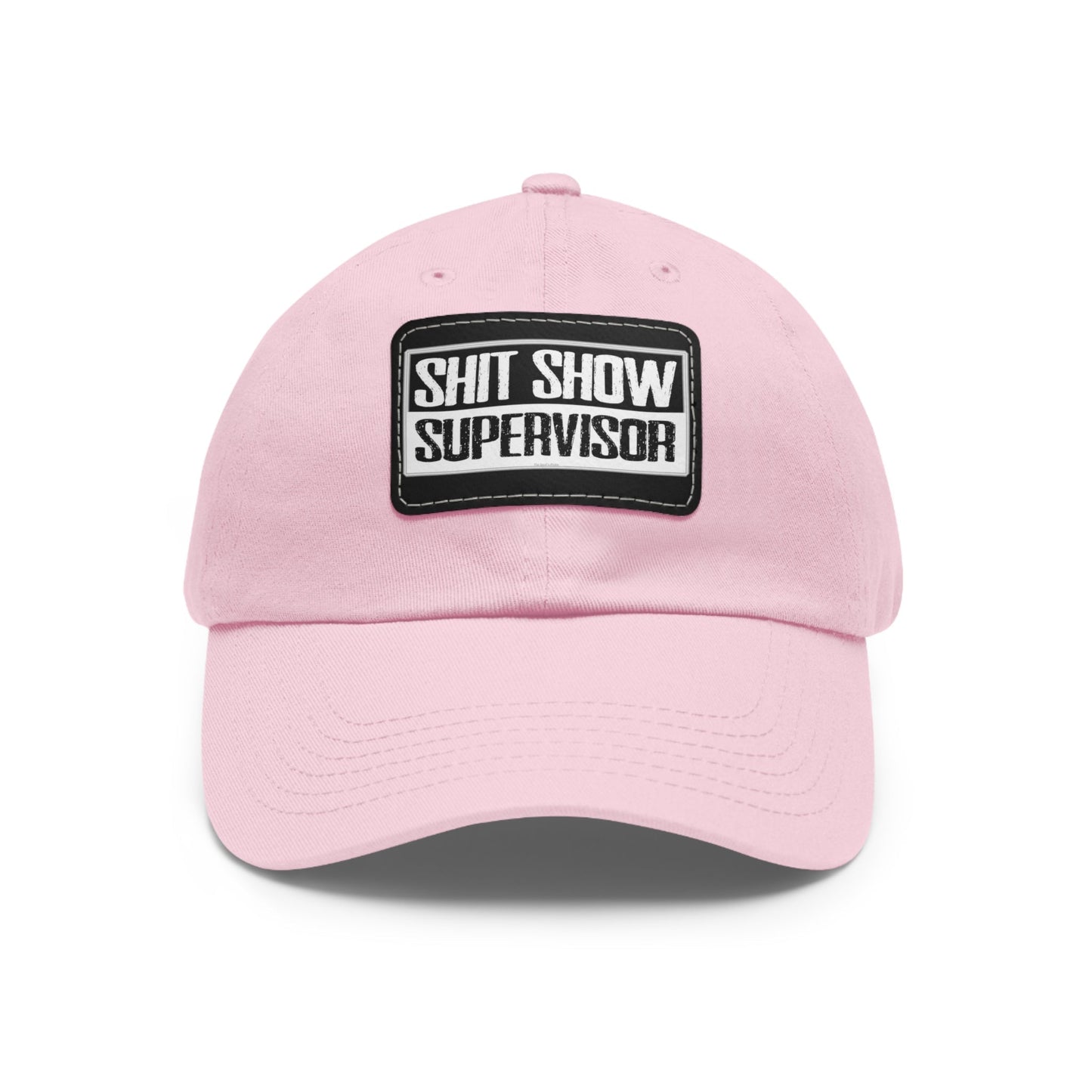Shit Show Supervisor Hat with Leather Patch The Devil's Pickle