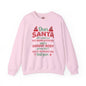 Dear Santa All I Want Is a Fat Bank Account Crewneck Sweatshirt The Devil's Pickle