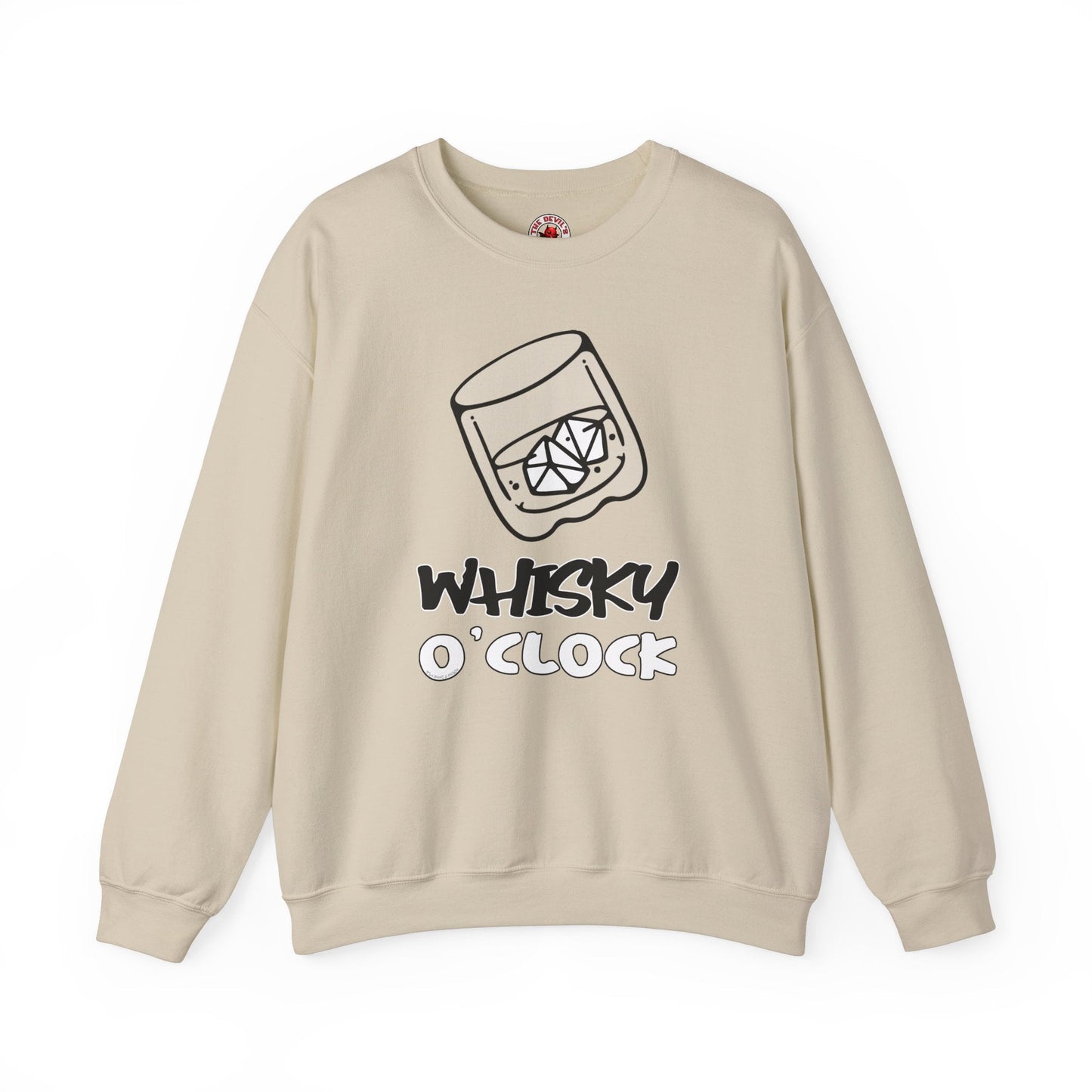 Whiskey O'clock Crewneck Sweatshirt The Devil's Pickle