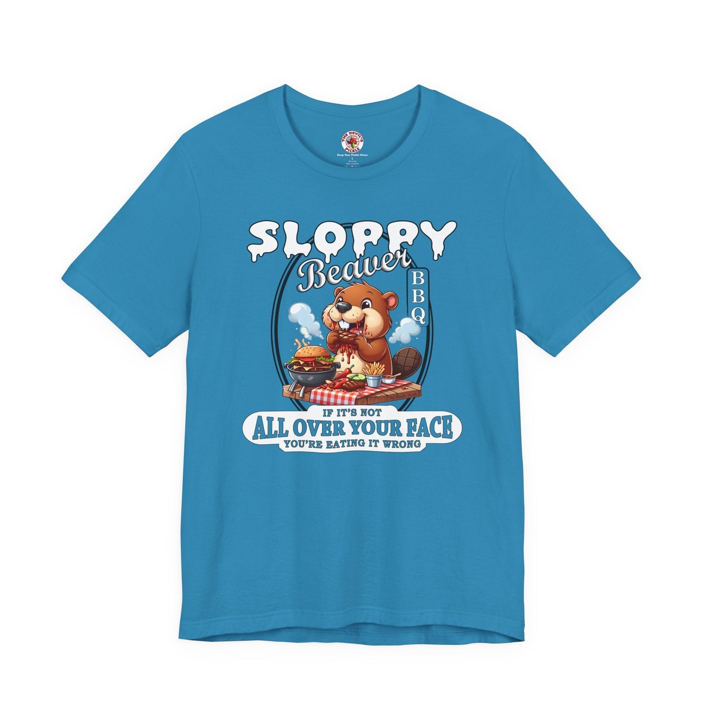 Sloppy Beaver BBQ T-Shirt The Devil's Pickle