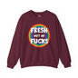 Fresh Out Of Fucks Crewneck Sweatshirt The Devil's Pickle