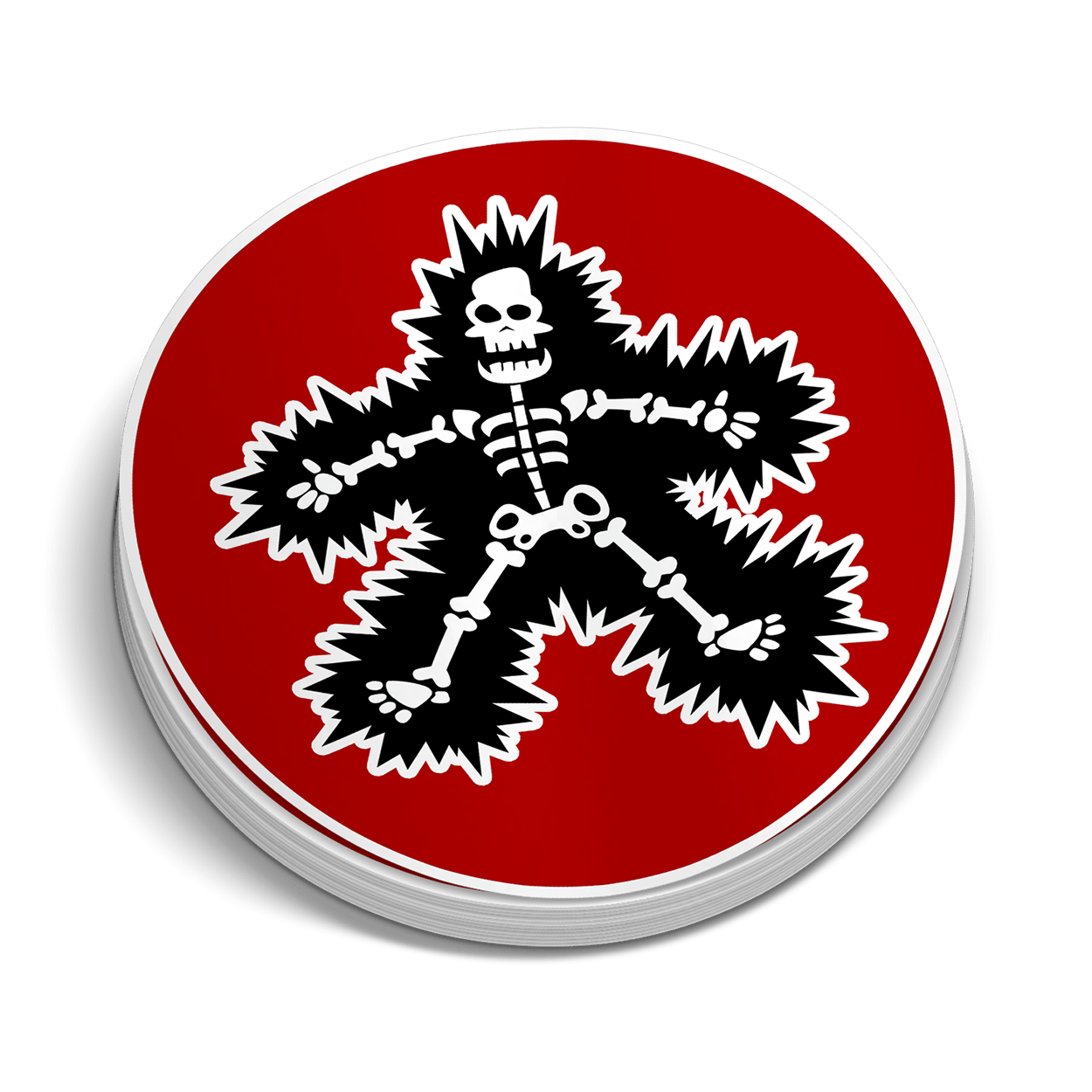 Sparky Hard Hat Decal Armed American Supply