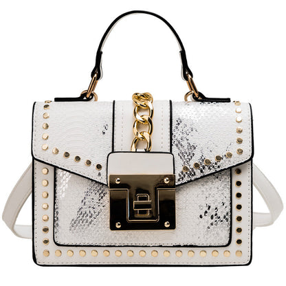 Fashion snake pattern handbag See size chart under “more details” The Fashion Celestial