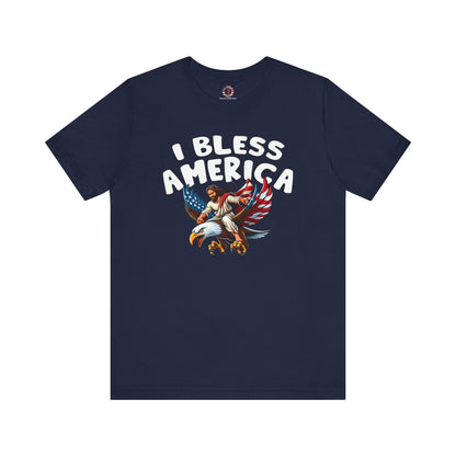 I Bless America T-Shirt The Devil's Pickle