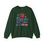 Kiss Me I Am An American Crewneck Sweatshirt The Devil's Pickle