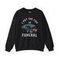 I Put The Fun In Funeral Crewneck Sweatshirt The Devil's Pickle