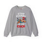 Stop Staring at My Cock Crewneck Sweatshirt The Devil's Pickle