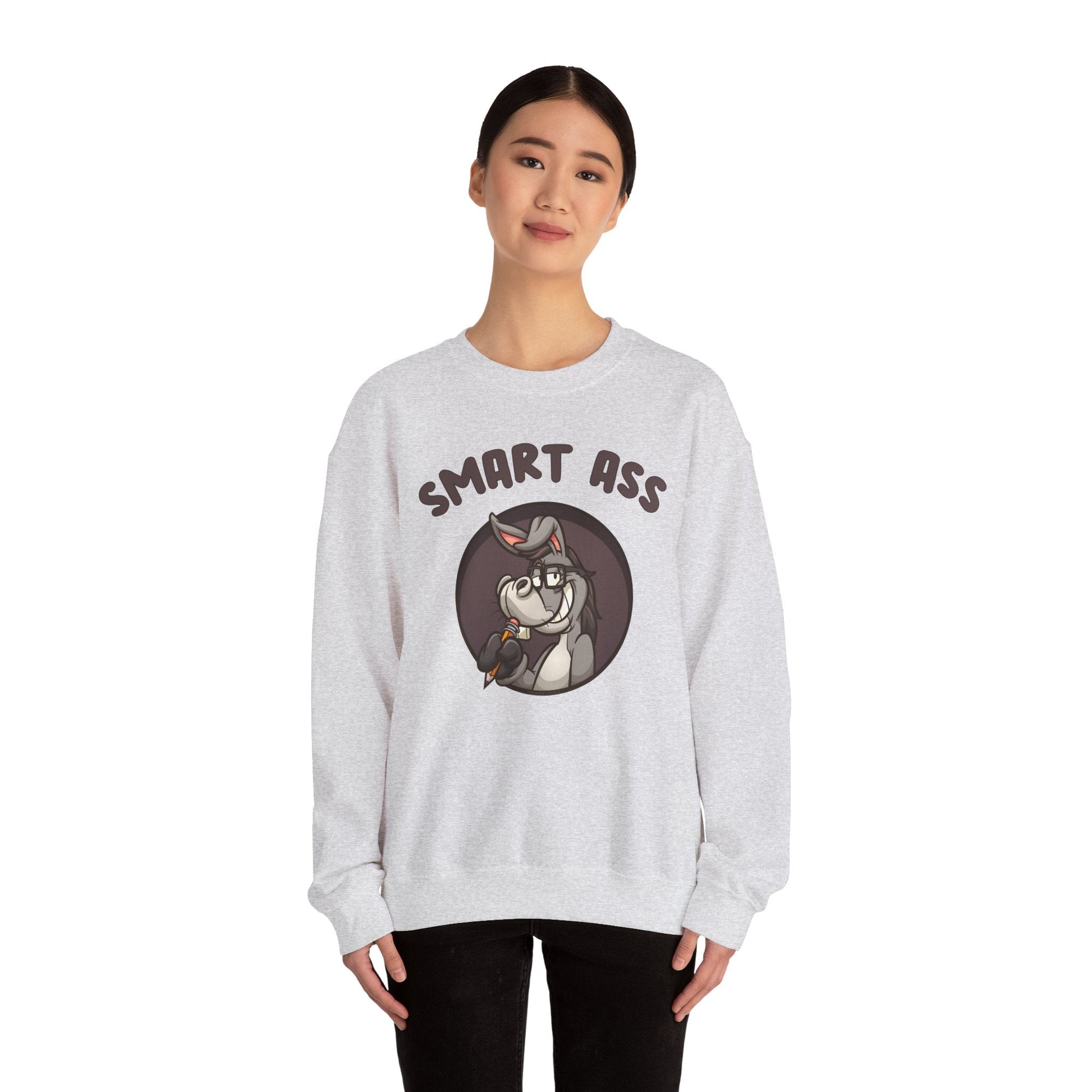Smart Ass Crewneck Sweatshirt The Devil's Pickle
