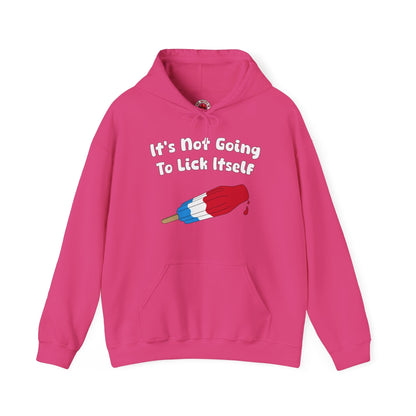 It's Not Going To Lick Itself Hooded Sweatshirt The Devil's Pickle