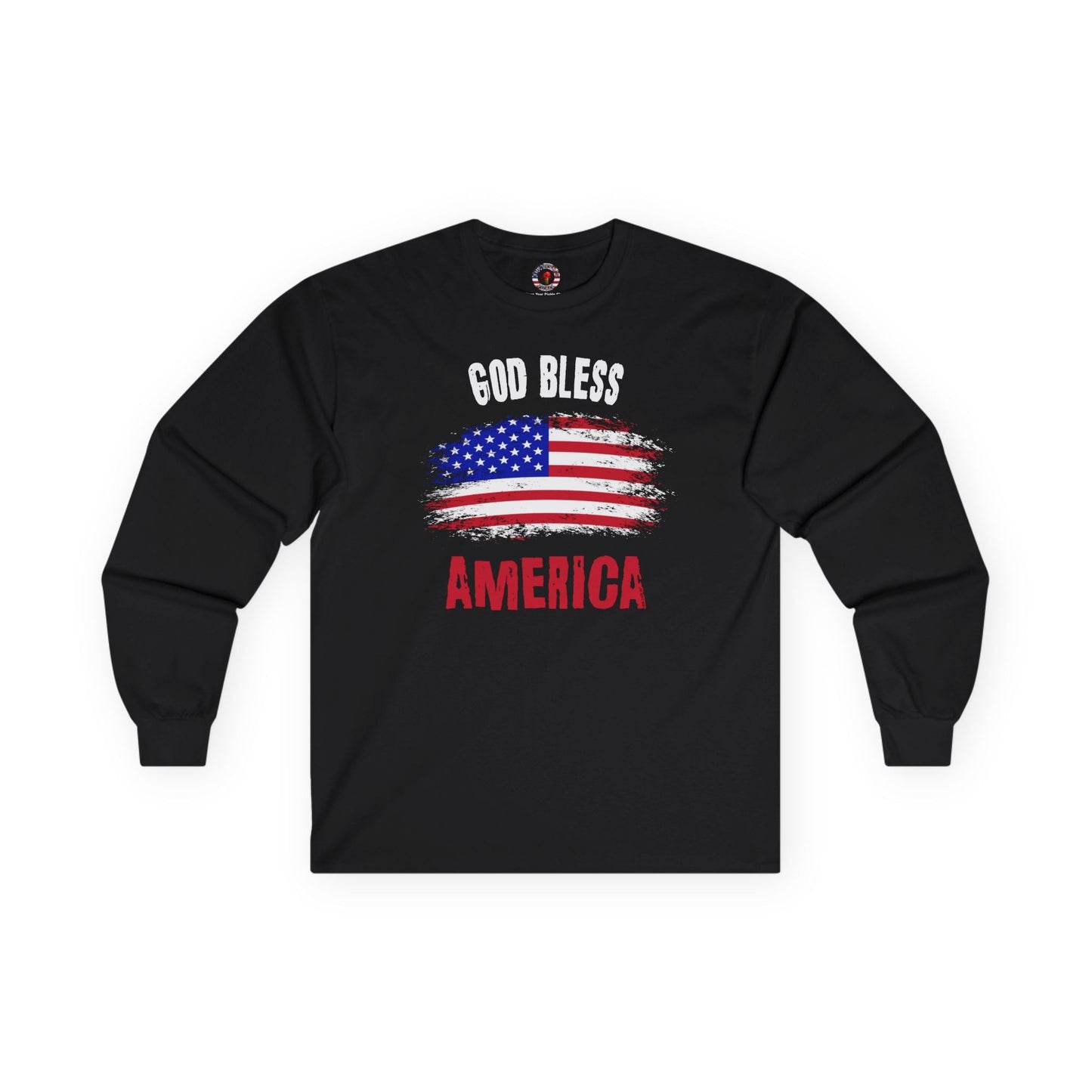 God Bless America Long Sleeve Tee The Devil's Pickle