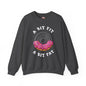 A Bit Fit, A Bit Fat Crewneck Sweatshirt The Devil's Pickle