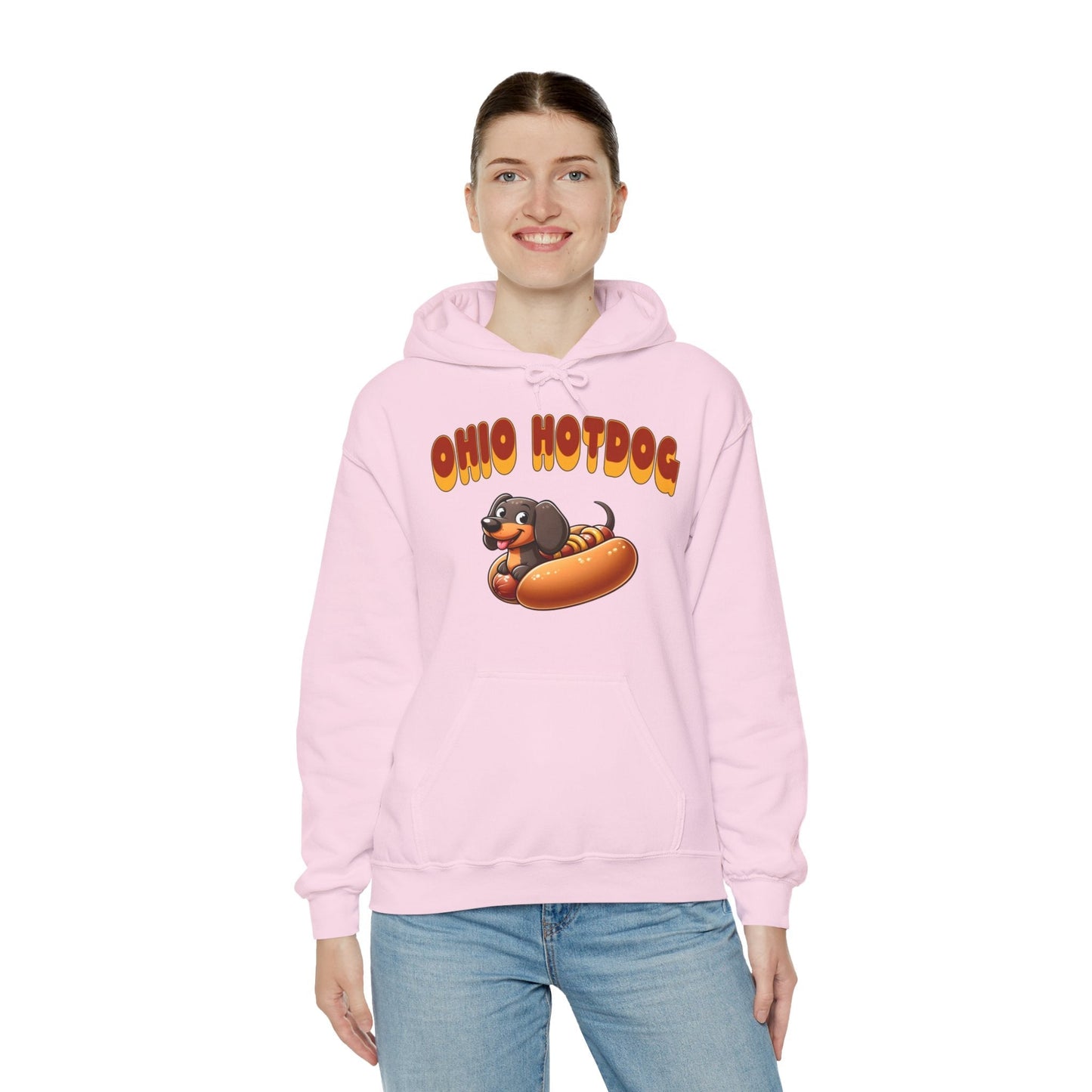 Ohio Hotdog Hooded Sweatshirt The Devil's Pickle
