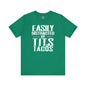 Easily Distracted By Tits and Tacos T-Shirt The Devil's Pickle
