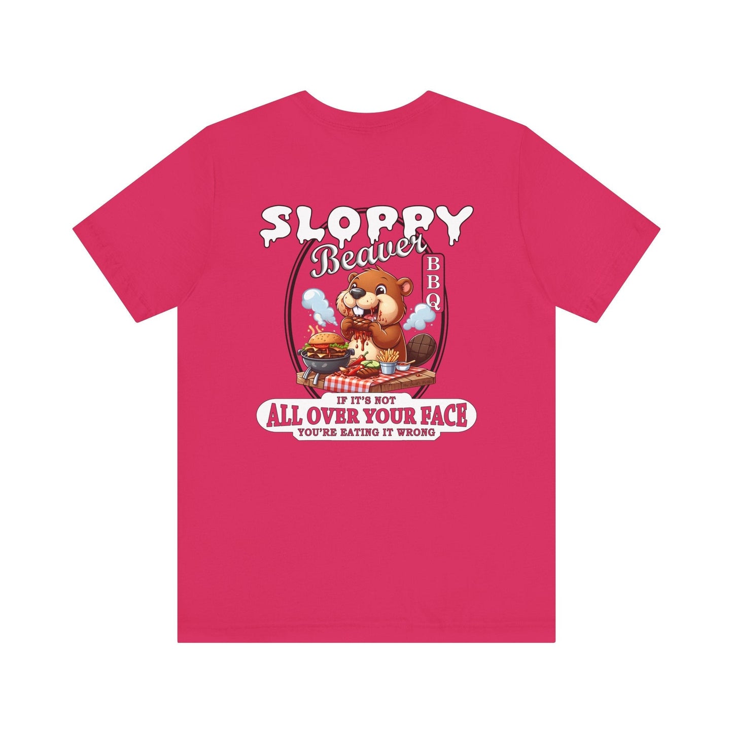 Sloppy Beaver BBQ Back T-Shirt The Devil's Pickle