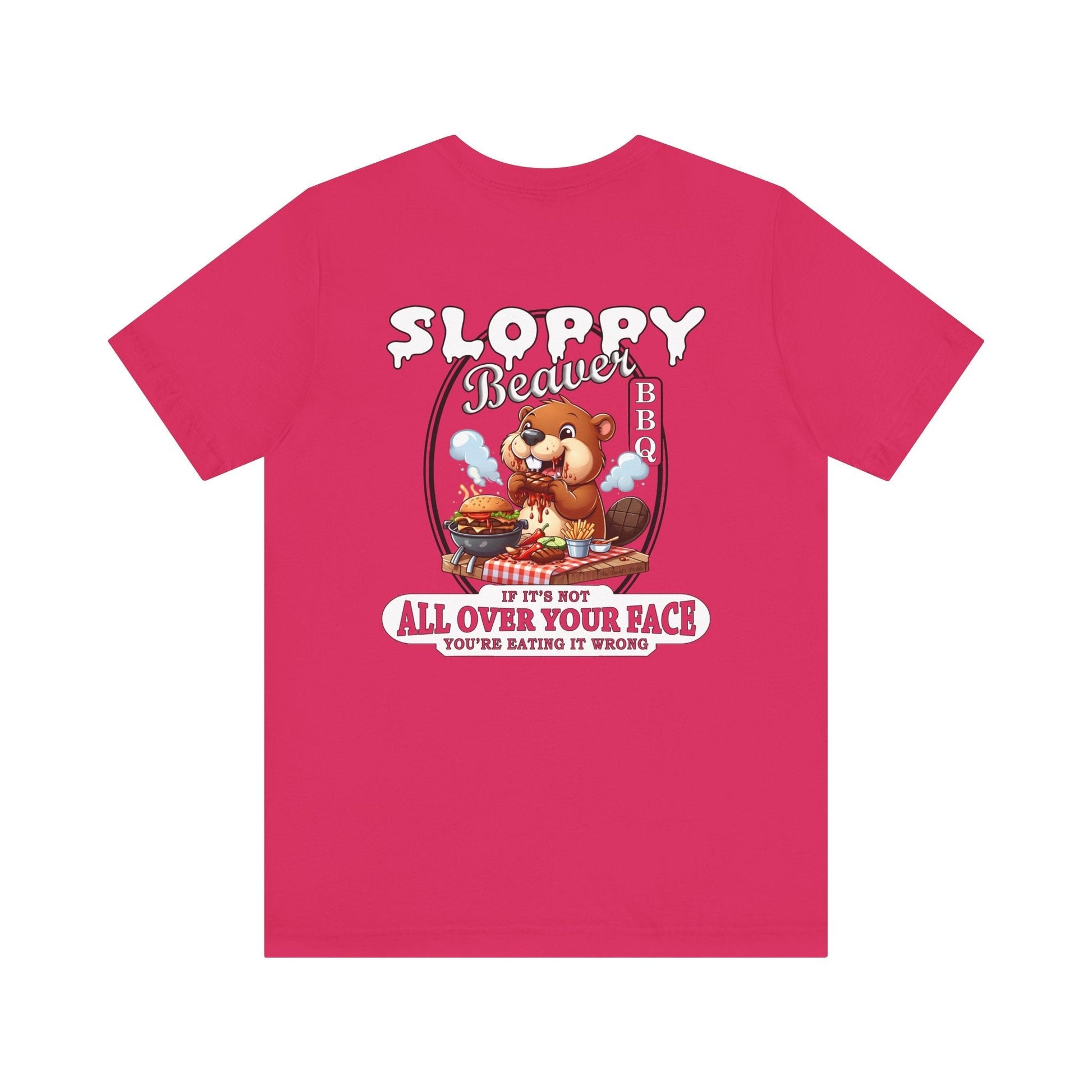 Sloppy Beaver BBQ Back T-Shirt The Devil's Pickle
