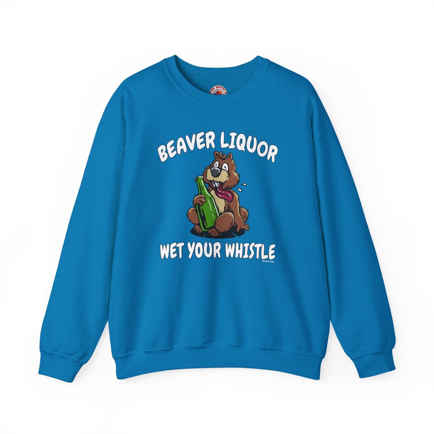 Beaver Liquor Crewneck Sweatshirt The Devil's Pickle