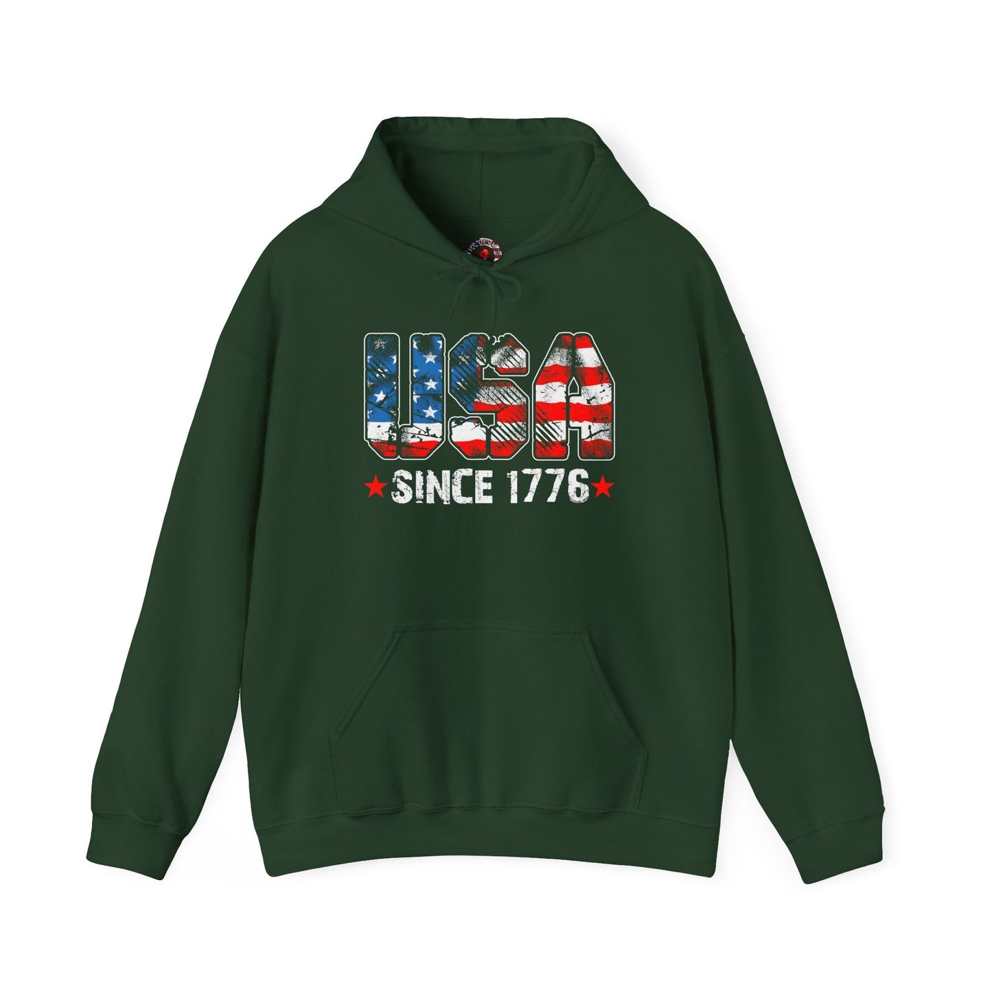 USA Since 1776 Hooded Sweatshirt The Devil's Pickle