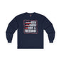 Beer Bacon Guns and Freedom Long Sleeve Tee The Devil's Pickle