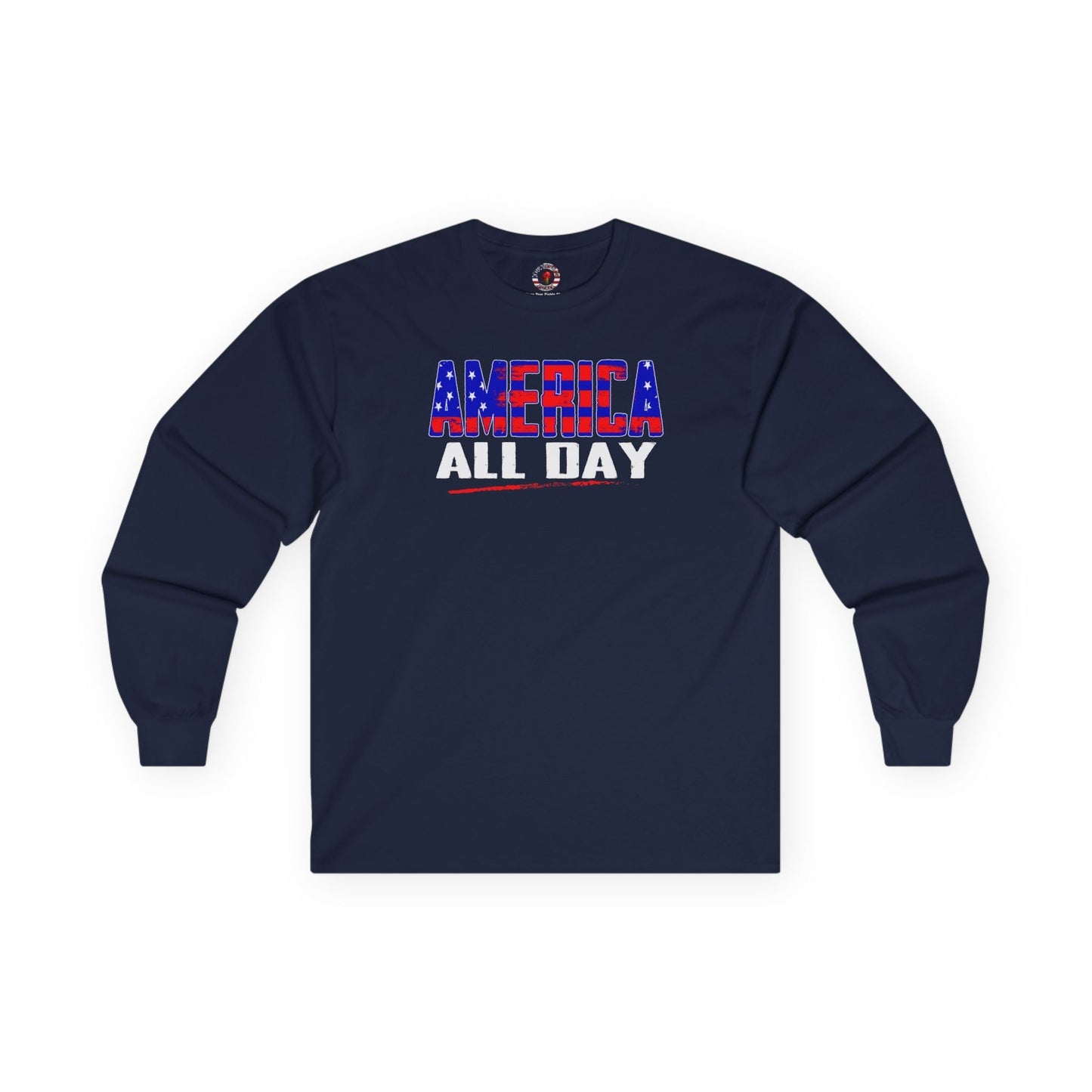 America All Day Long Sleeve Tee The Devil's Pickle