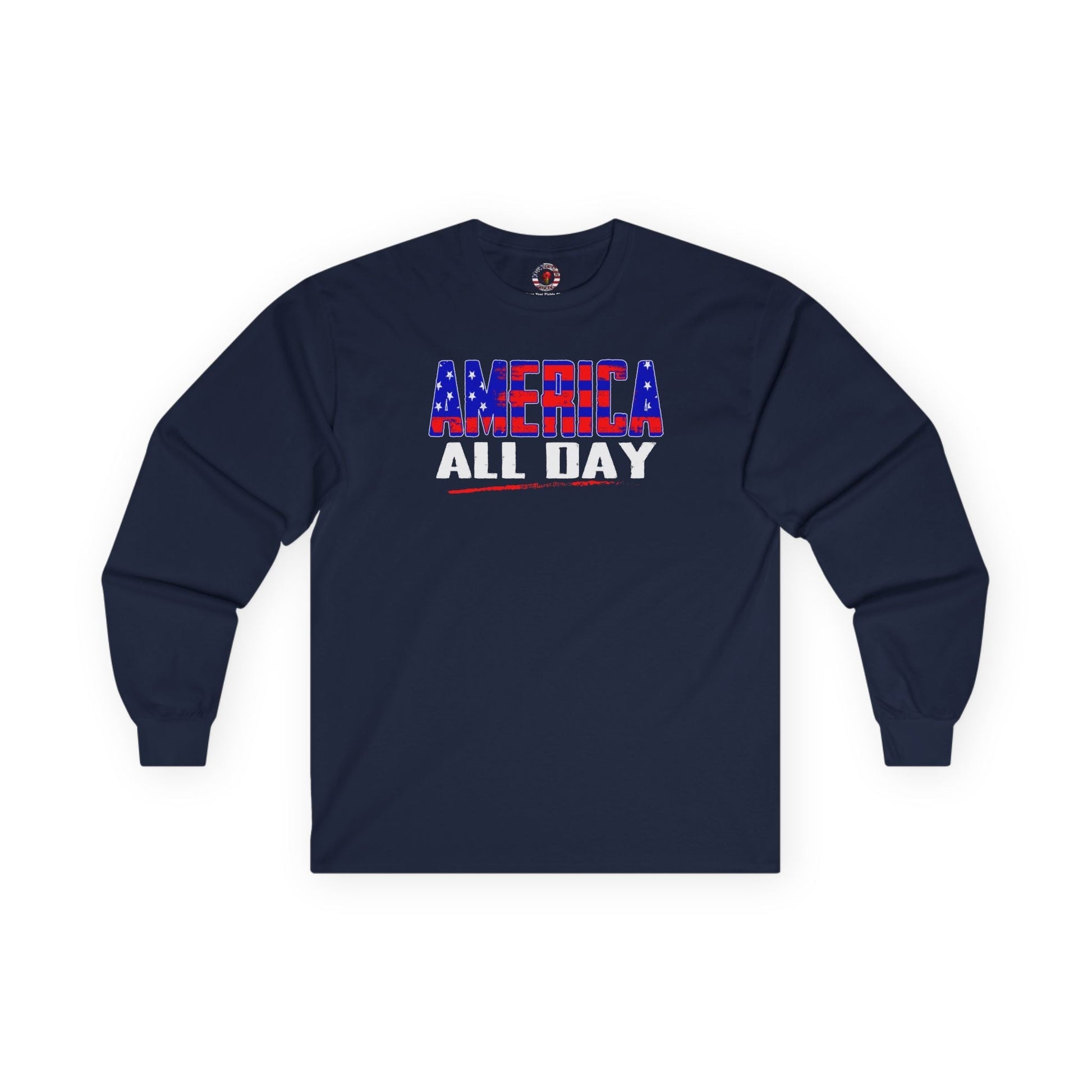 America All Day Long Sleeve Tee The Devil's Pickle