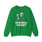 Wanna Bone Crewneck Sweatshirt The Devil's Pickle