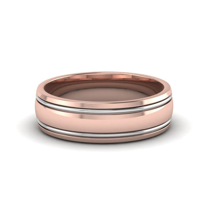 Two Tone Gold Ring Fascinating Diamonds