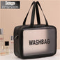 Portable Transparent Waterproof Travel Wash & Makeup Bag ViralGalleria.com