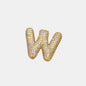 EmberLuxe "Glimmer" Bubble letter Pendant (V-Z) Ivory Embers