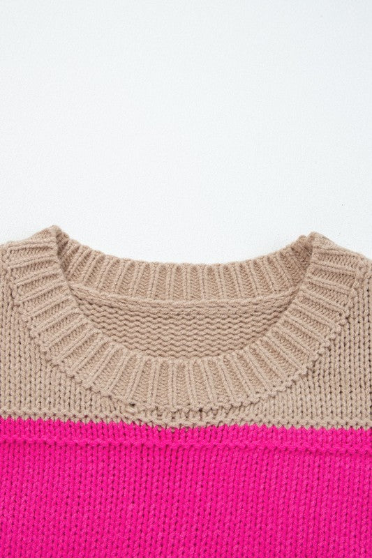 Plus Size Stripe Colorblock Drop Shoulder Sweater Shop Style & More | Fresh Looks, Everyday Deals & Free Shipping