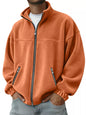 Men's Full Size Zip Up Long Sleeve Outerwear Plus Size New Era Fashion LLc