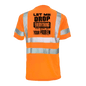 Drop everything- Reflective Safety T-Shirt Armed American Supply
