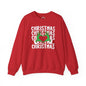 Christmas Heart Crewneck Sweatshirt The Devil's Pickle