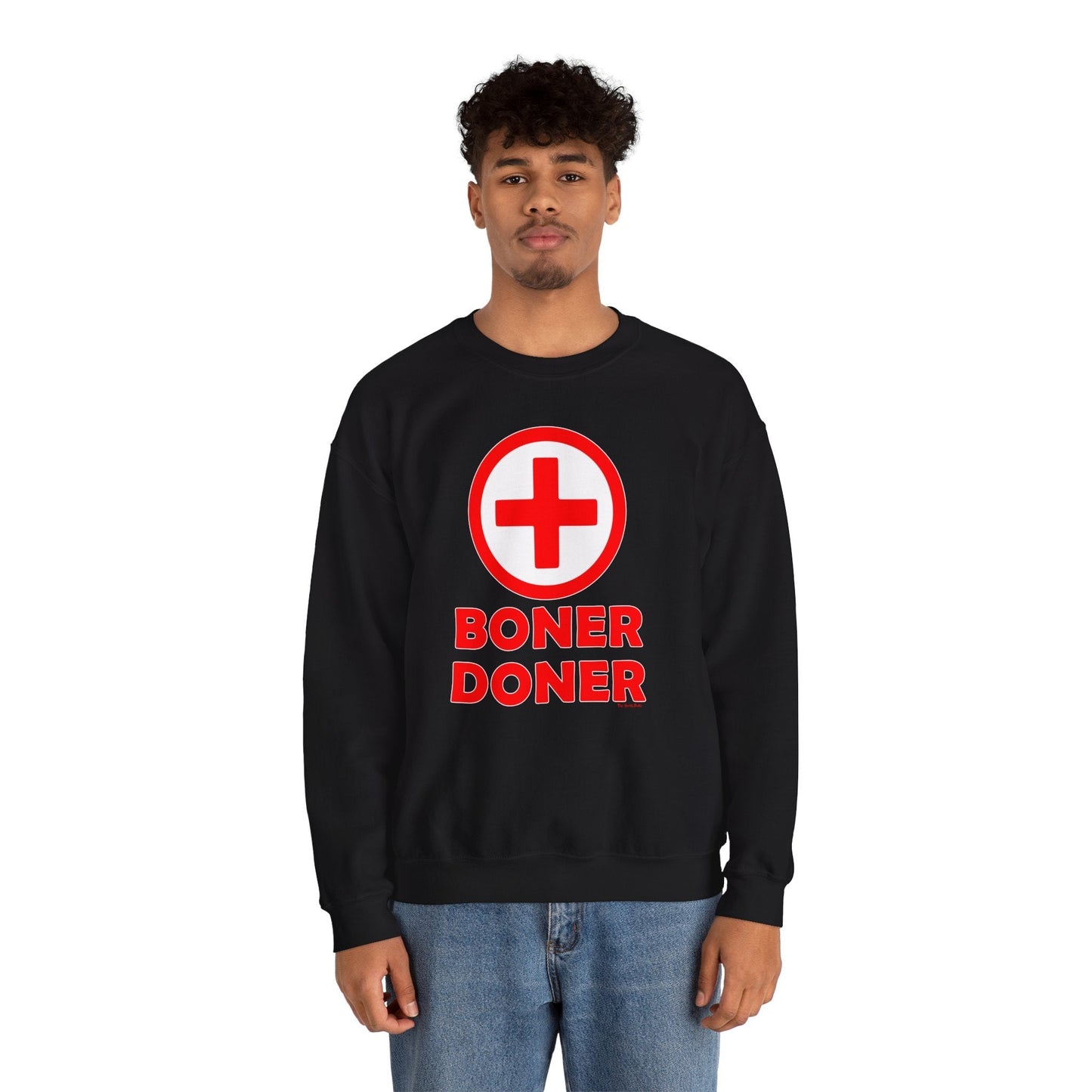 Boner Doner Crewneck Sweatshirt The Devil's Pickle