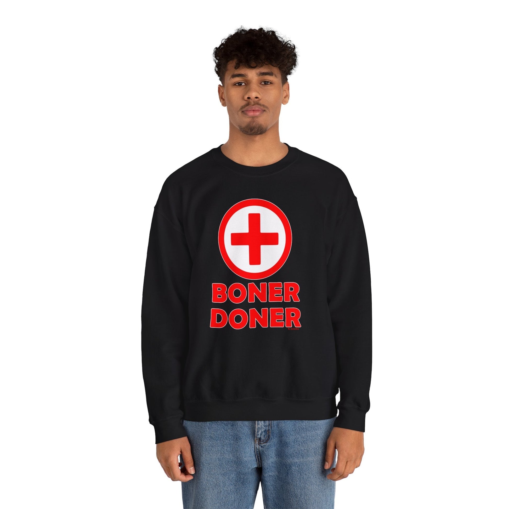 Boner Doner Crewneck Sweatshirt The Devil's Pickle