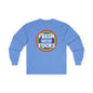Fresh Out Of Fucks Long Sleeve Tee The Devil's Pickle