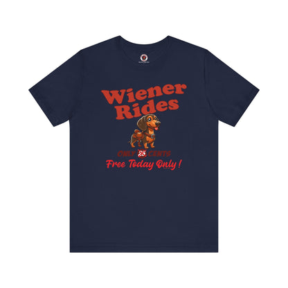 Free Wiener Rides T-Shirt The Devil's Pickle