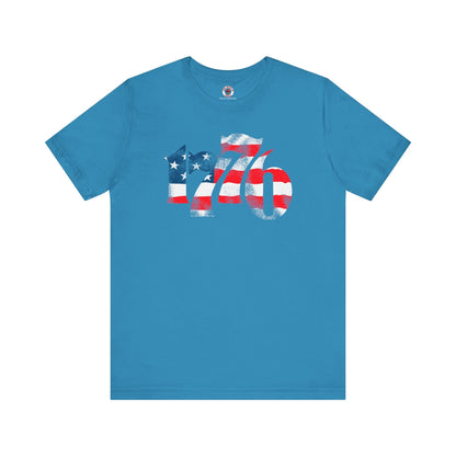 1776 American Flag T-Shirt The Devil's Pickle