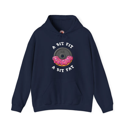 A Bit Fit, A Bit Fat Hooded Sweatshirt The Devil's Pickle