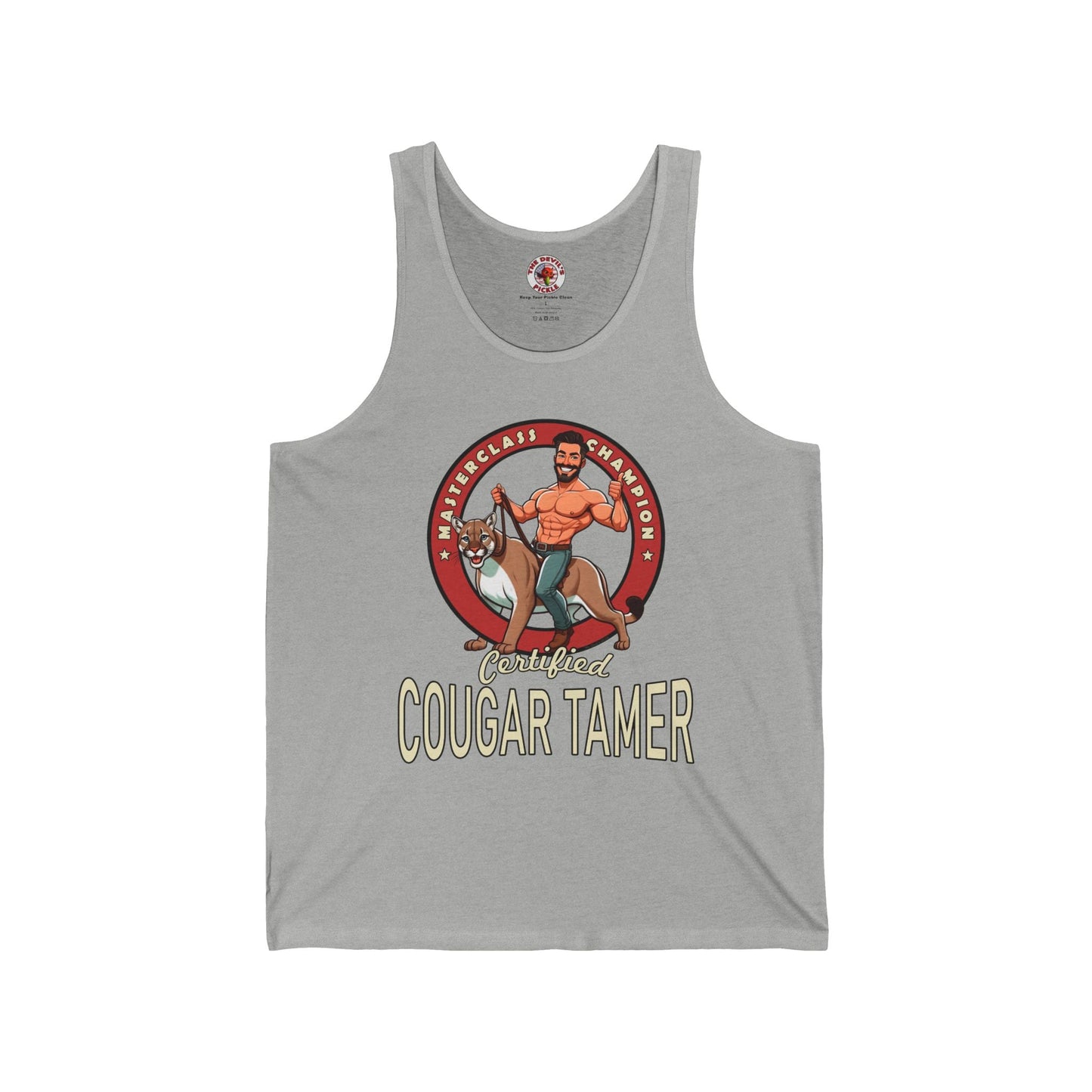 Certified Cougar Tamer Tank Top The Devil's Pickle