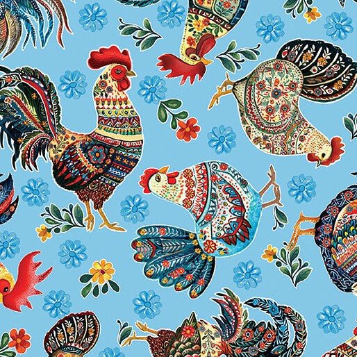 Chicken Vintage Dress Retrolicious