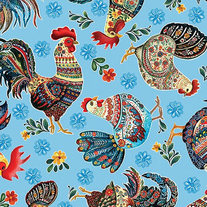 Chicken Vintage Dress Retrolicious