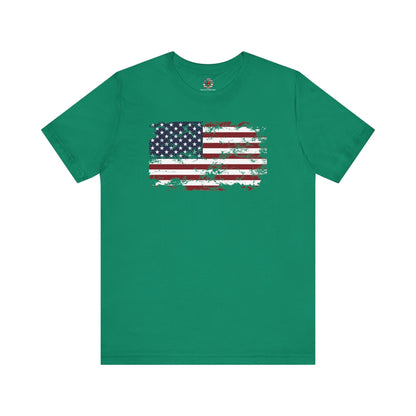 Vintage Style American Flag T-Shirt The Devil's Pickle