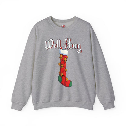 Well Hung Crewneck Sweatshirt The Devil's Pickle